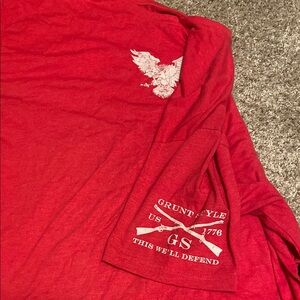 Grunt Style Red Short Sleeve Tee